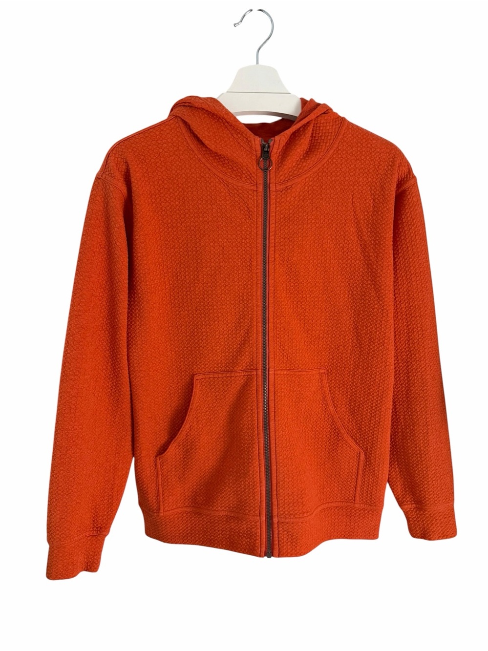 LULULEMON Heathered Brick/White All Yours Zip Hoodie Bubble Dot 6 - Picture 3 of 16